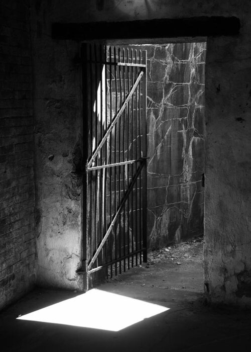 Weather Greeting Card featuring the photograph The Weathered Wall by Phil Cappiali Jr