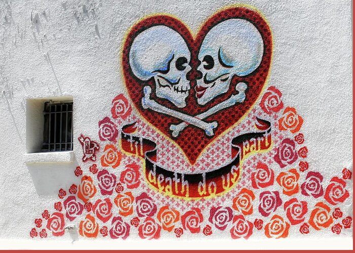 Til Death Do Us Part Greeting Card featuring the photograph Til Death Do Us Part by Micah Offman