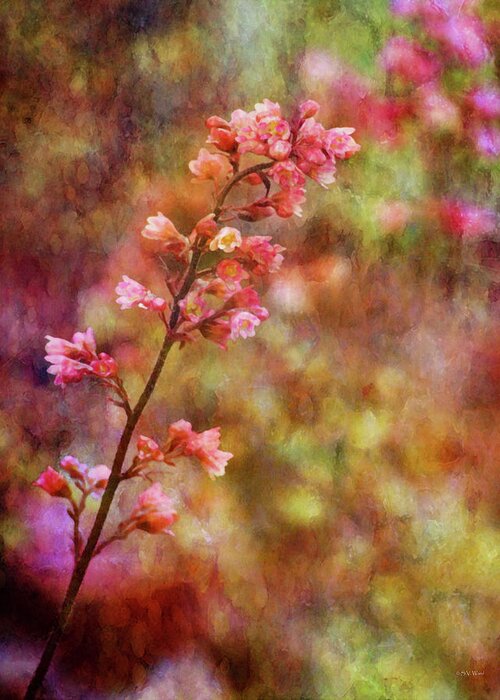 Impressionist Greeting Card featuring the photograph Tiny Gems 1345 IDP_2 by Steven Ward
