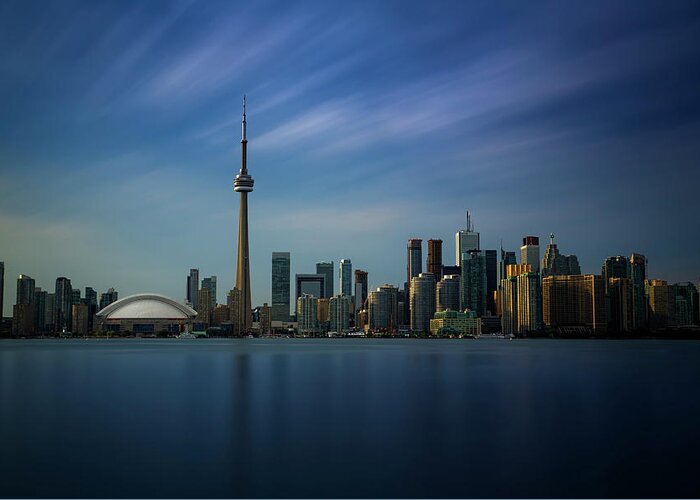 Toronto Cityscape Greeting Card featuring the photograph Toronto Cityscape by Ian Good