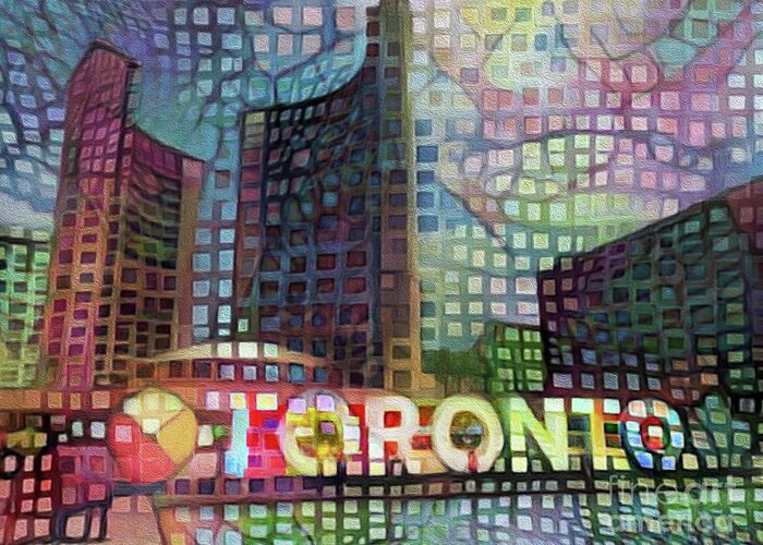 Toronto Greeting Card featuring the photograph Toronto Multicultural Mosaic by Nina Silver