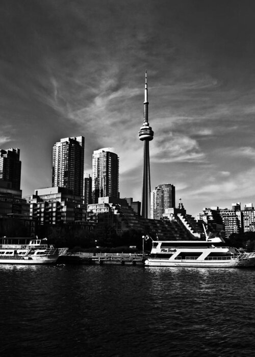 Toronto Greeting Card featuring the photograph Toronto West Skyline by Brian Carson
