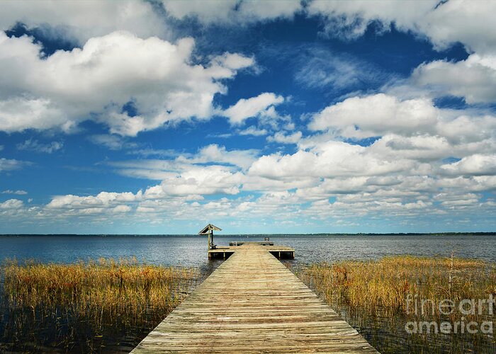 Lake Greeting Card featuring the photograph Tranquility Found by Kelly Nowak