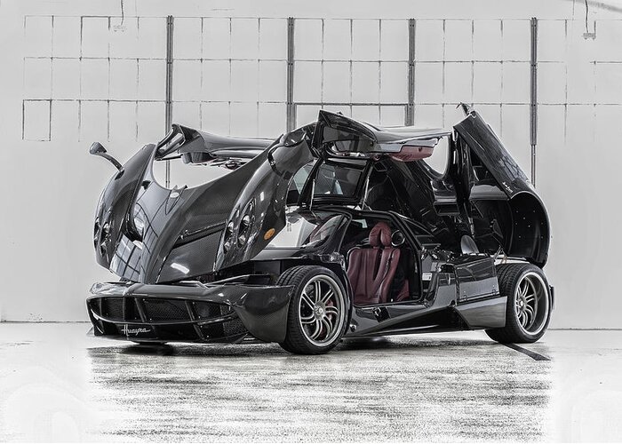 Pagani Huayra Greeting Card featuring the photograph Transformer by ItzKirb Photography