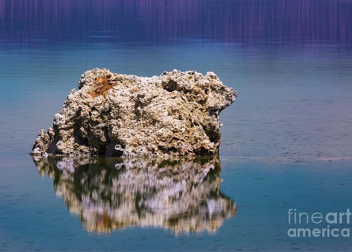 Mono Lake Greeting Card featuring the photograph Tuffa by Anthony Michael Bonafede