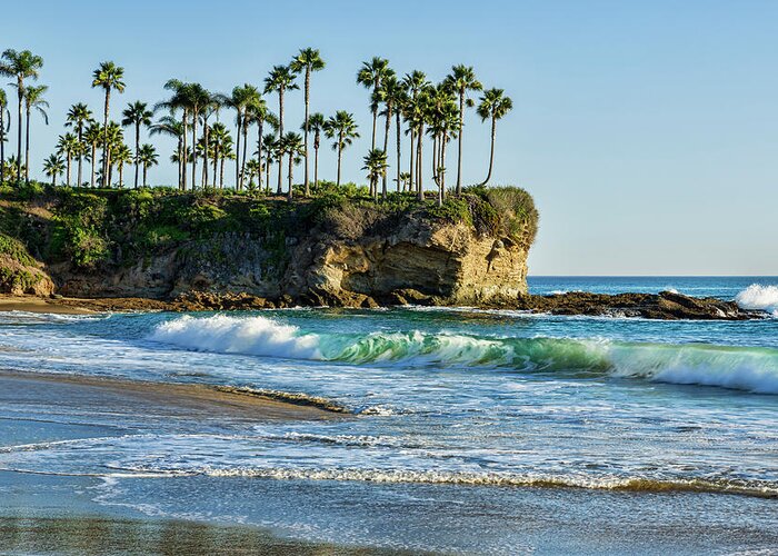 Twin Points Greeting Card featuring the photograph Twin Points Laguna Beach by Kelley King