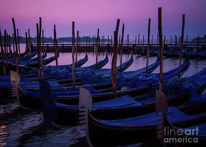 Venice Greeting Card featuring the photograph Venetian Dawn by Doug Sturgess
