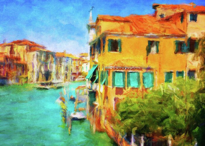 Connie Handscomb Greeting Card featuring the photograph Venezia Afternoon by Connie Handscomb