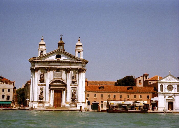Italy Greeting Card featuring the photograph Venice 2 by John Vincent Palozzi
