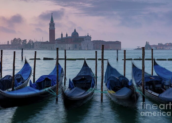 Venice Greeting Card featuring the photograph Venice Dawn III by Brian Jannsen