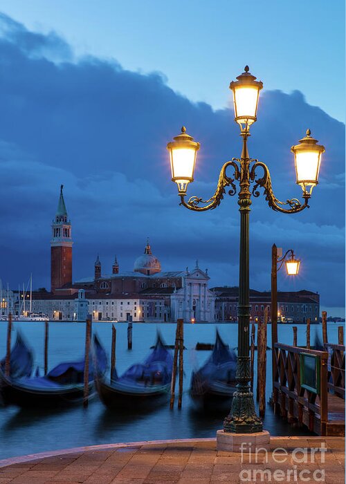 Venice Greeting Card featuring the photograph Venice Dawn V by Brian Jannsen