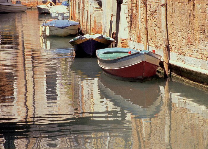 Venice Greeting Card featuring the photograph Venice by T Monticello