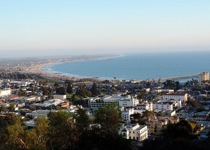Ventura Greeting Card featuring the photograph Ventura Coastline by Tiffany Marchbanks