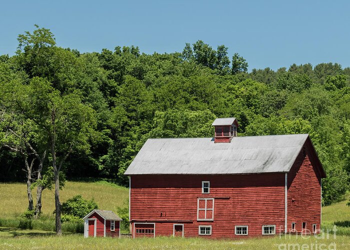 Vermont Greeting Card featuring the photograph Vermont Barn by Phil Spitze