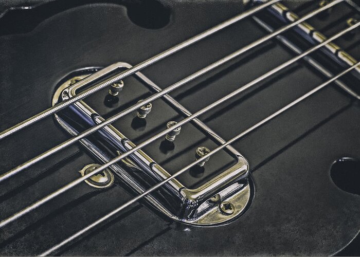 Scott Norris Photography Greeting Card featuring the photograph Vintage Bass by Scott Norris
