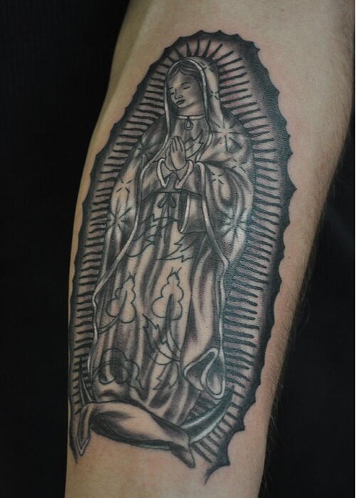 What Does Virgin Mary Tattoo Mean  Represent Symbolism