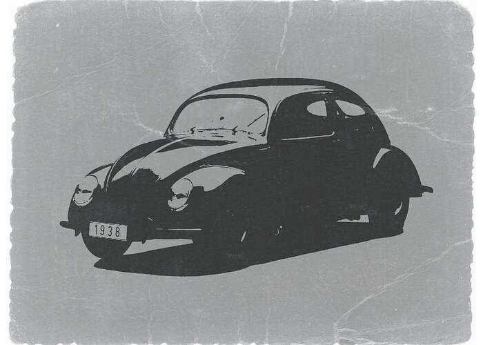 Vw Beetle Greeting Card featuring the photograph VW Beetle by Naxart Studio