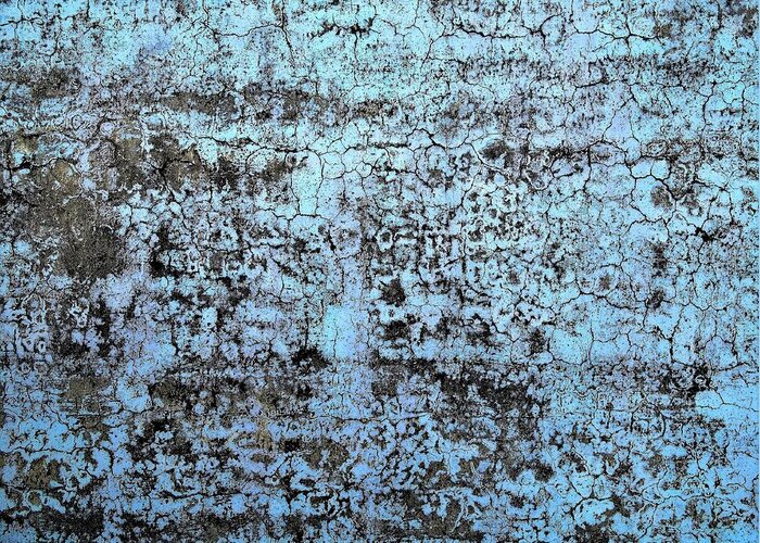 Texture Greeting Card featuring the photograph Wall Abstract 163 by Maria Huntley