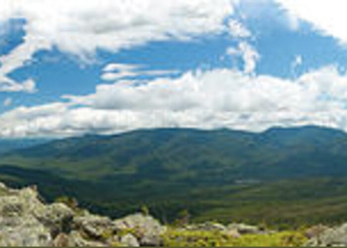 White Mountains Greeting Card featuring the photograph White Mountains Pano by Sebastian Musial