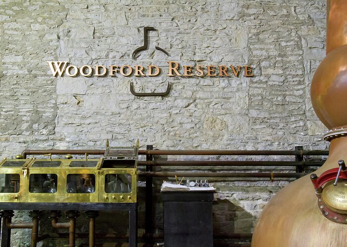 American Greeting Card featuring the photograph Woodford Reserve Distillery by Karen Foley