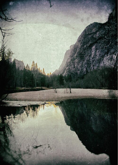 Yosemite Greeting Card featuring the photograph Yosemite Valley Merced River by Lawrence Knutsson