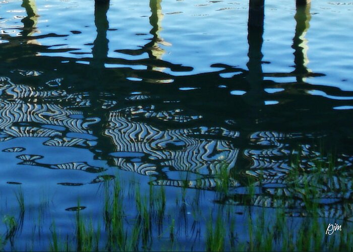 Reflections Greeting Card featuring the photograph Zebra Reflections by Phil Mancuso