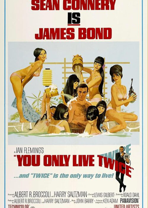 007 James Bond You Only Live Twice 1967 Original Title You Only Live Twice Photograph By Album