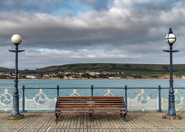 Swanage Greeting Card featuring the photograph A Place to Rest #1 by Framing Places