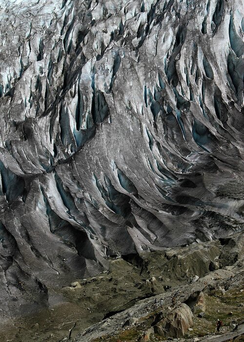 Scenics Greeting Card featuring the photograph Aletsch Glacier, Valais Canton #1 by Gerhard Fitzthum