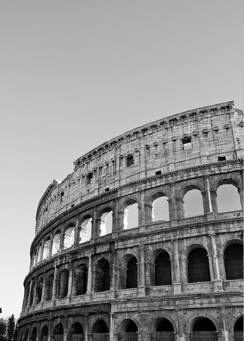 Arch Greeting Card featuring the photograph Colosseum #1 by Mmac72