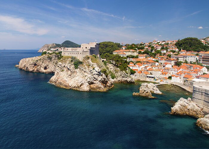 Tranquility Greeting Card featuring the photograph Dubrovnik, Croatia #1 by Hak Liang Goh
