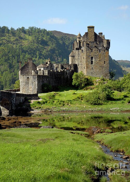 Denise Bruchman Photography Greeting Card featuring the photograph Eilean Donan Castle #1 by Denise Bruchman