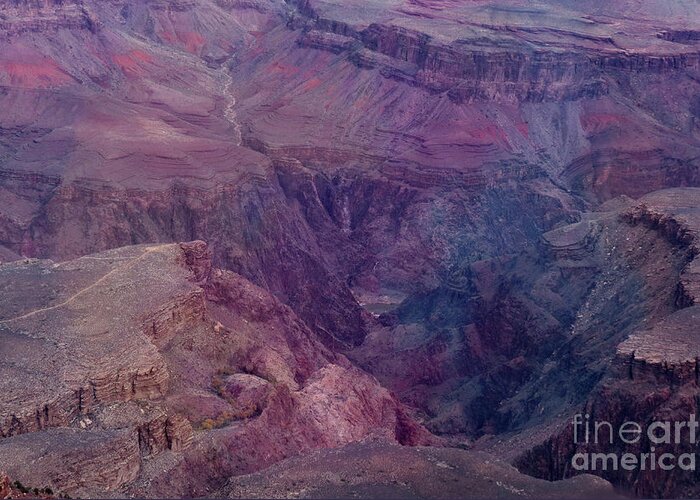 Grand Canyon Greeting Card featuring the photograph Gorge #1 by Mary Mikawoz