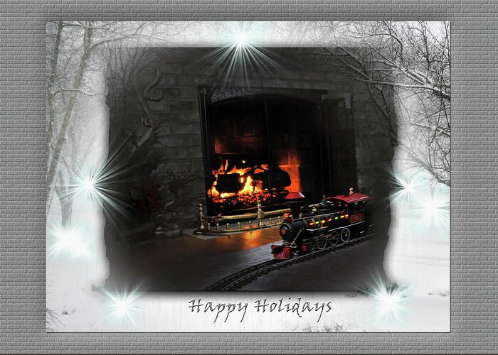 Artwork Greeting Card featuring the photograph Happy Holidays #3 by Gerlinde Keating