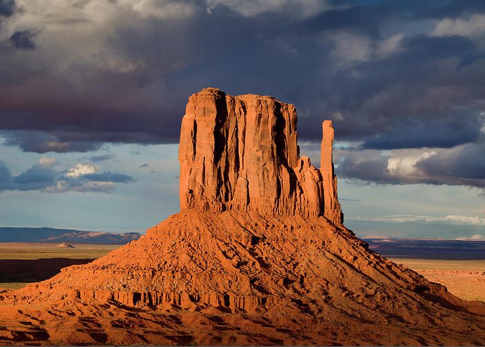 Tranquility Greeting Card featuring the photograph Monument Valley Arizona #1 by Russell Burden