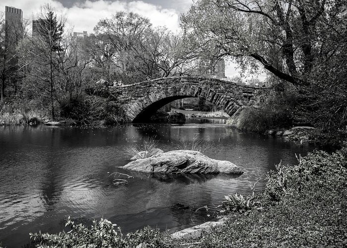 Bridge Greeting Card featuring the photograph Park Bridge #1 by Stuart Manning
