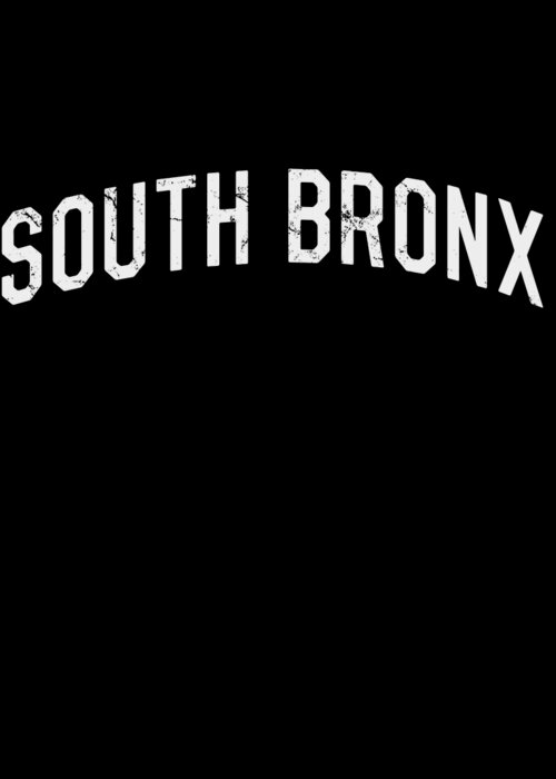 Cool Greeting Card featuring the digital art South Bronx #1 by Flippin Sweet Gear