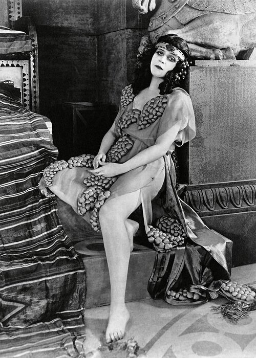 Theda Bara In Salome 1918 Photograph By Album 