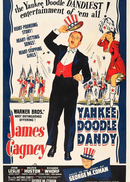 1940s Greeting Card featuring the photograph Yankee Doodle Dandy -1942-. #1 by Album