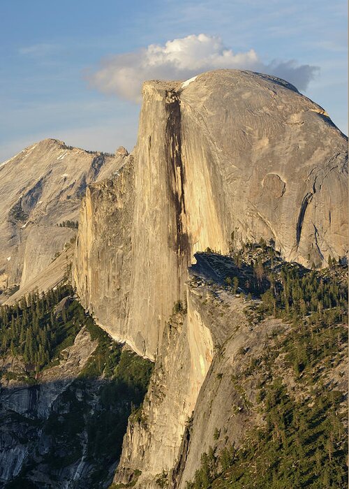 Scenics Greeting Card featuring the photograph Half Dome #2 by Aimintang