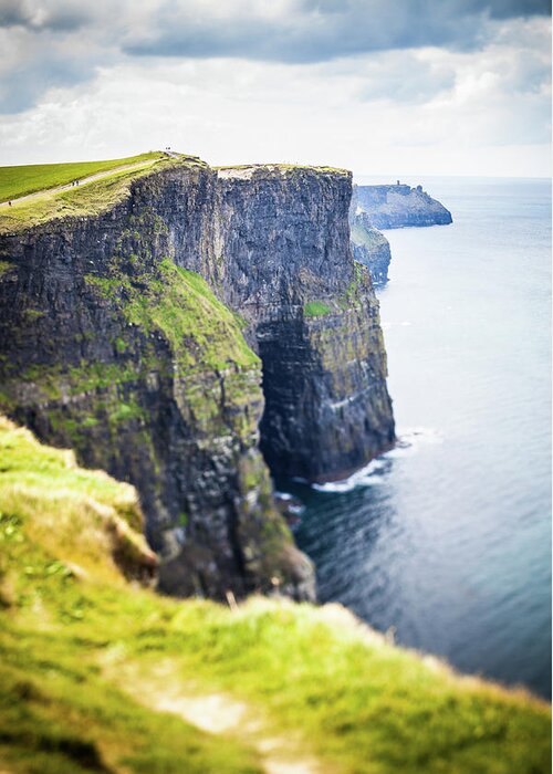 Scenics Greeting Card featuring the photograph Cliffs Of Moher, Ireland #3 by Moreiso