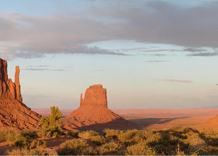 Tranquility Greeting Card featuring the photograph Monument Valley Arizona #4 by Russell Burden