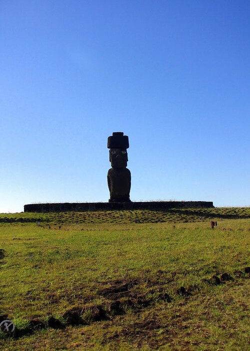 Easter Island Chile Greeting Card featuring the photograph Easter Island Chile #73 by Paul James Bannerman