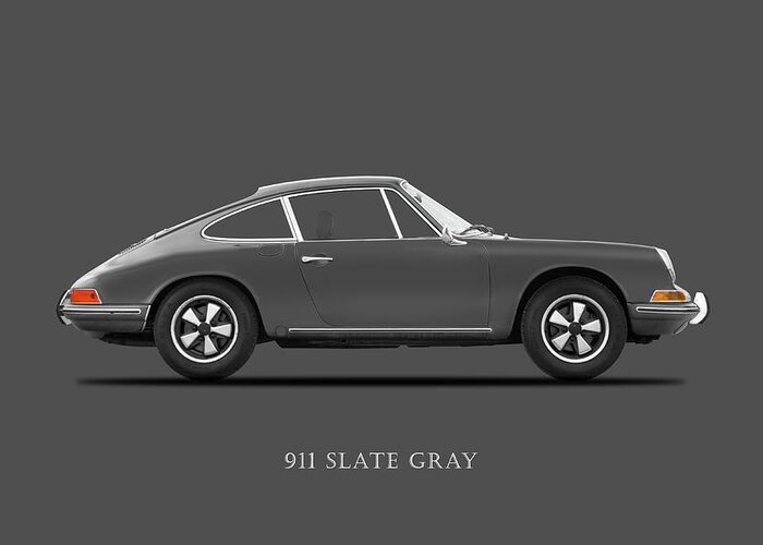 Porsche 901 Greeting Card featuring the photograph 911 Grey Phone Case by Mark Rogan