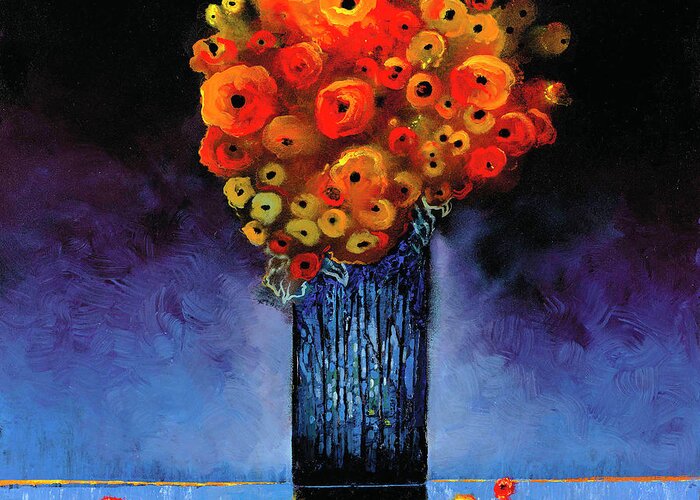 Ford Smith Greeting Card featuring the painting Above a Whisper by Ford Smith