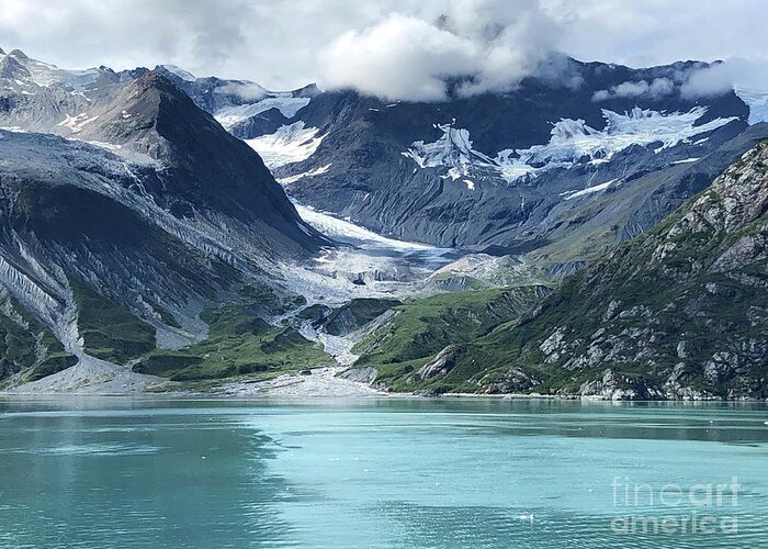 Mountains Greeting Card featuring the photograph Alaska Glacier by Jeanette French