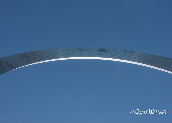 Arch Greeting Card featuring the photograph Arch Bend by Joan Wallner