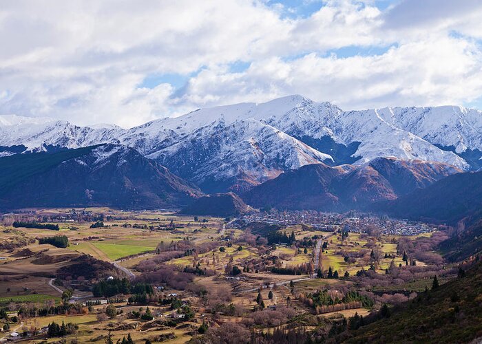 Scenics Greeting Card featuring the photograph Arrowtown, Central Otago by Enjoynz