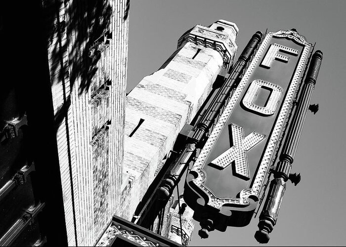 Atlanta Greeting Card featuring the photograph Atlanta Fox Theatre by Mark Tisdale