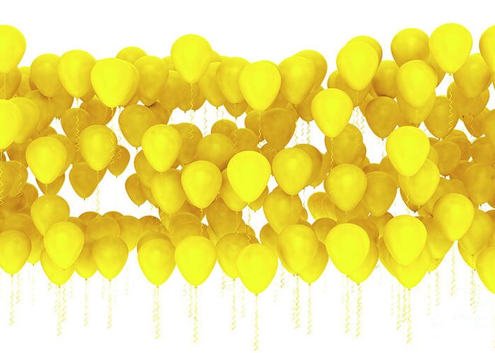 Balloons Greeting Card featuring the photograph Balloons by Jesper Klausen / Science Photo Library
